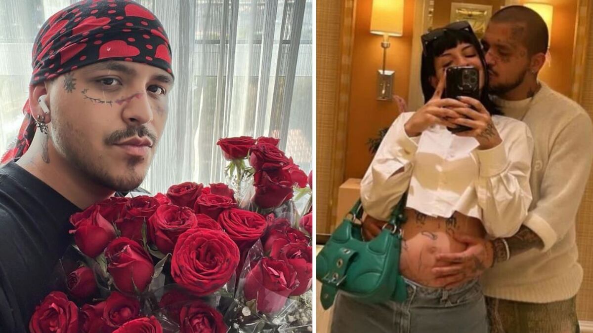 Christian Nodal habría tirado la casa por la ventana regalándole una costosa joya a Cazzu, quien está a la espera de su primer bebé.