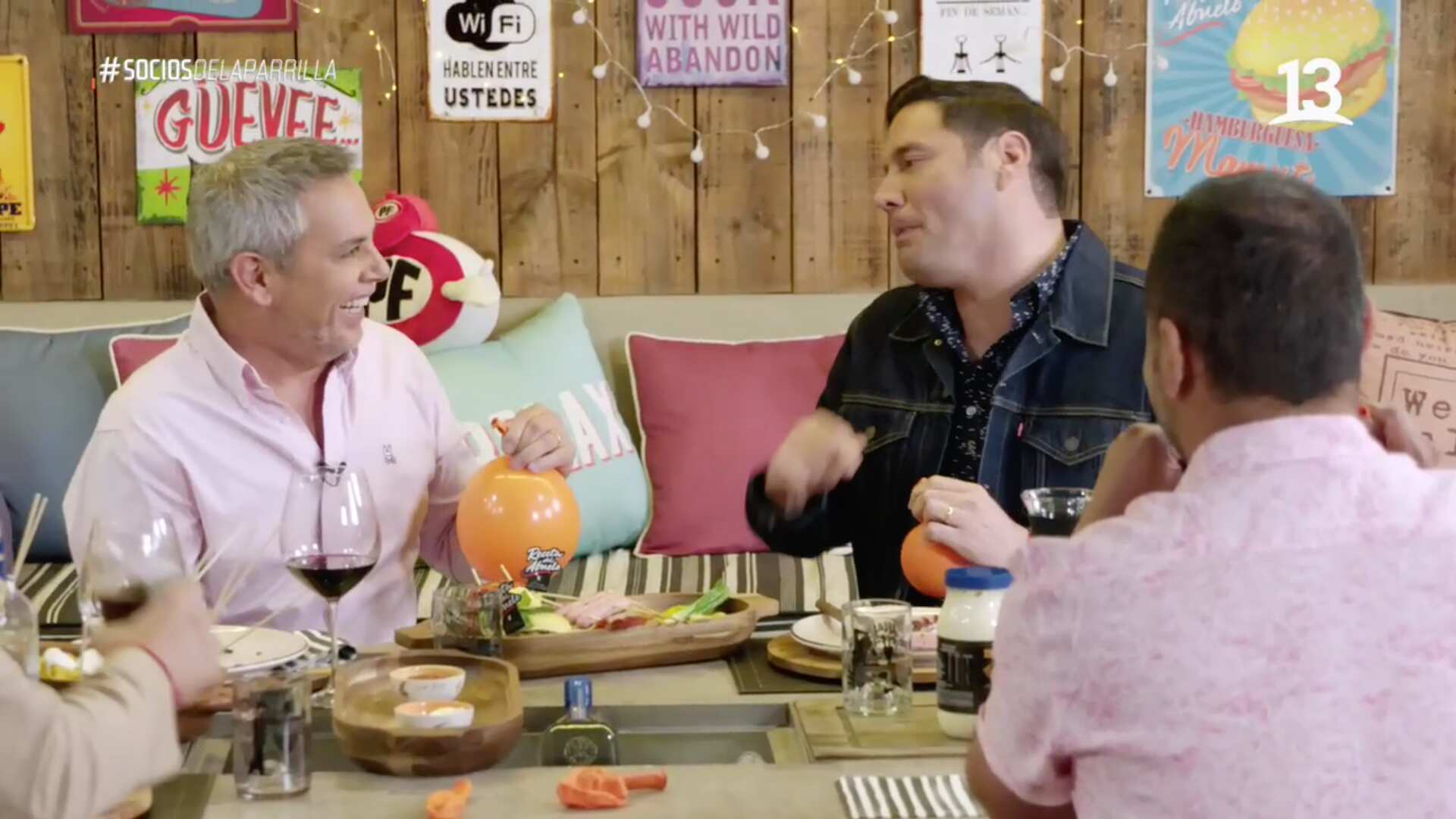 José Miguel Viñuela en "Socios de la Parrilla"