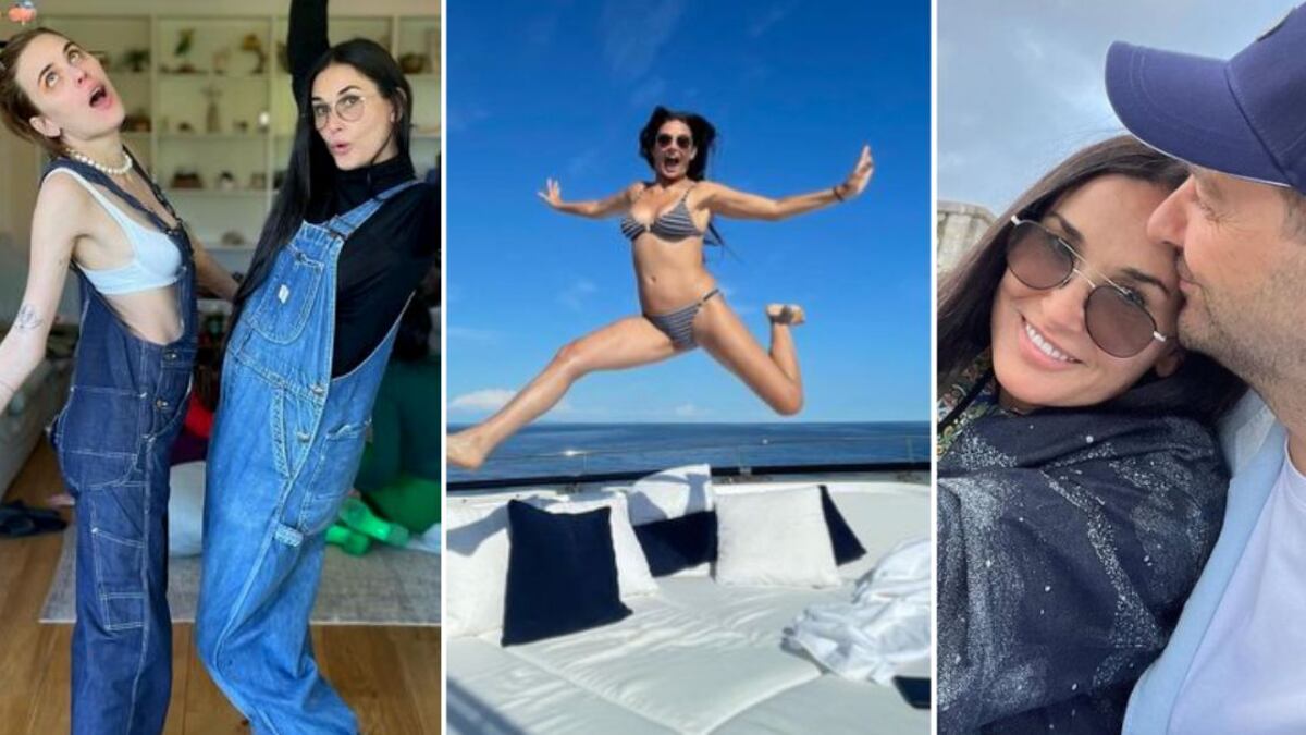 Demi Moore tiene las claves para disfrutar la vida a los casi 60