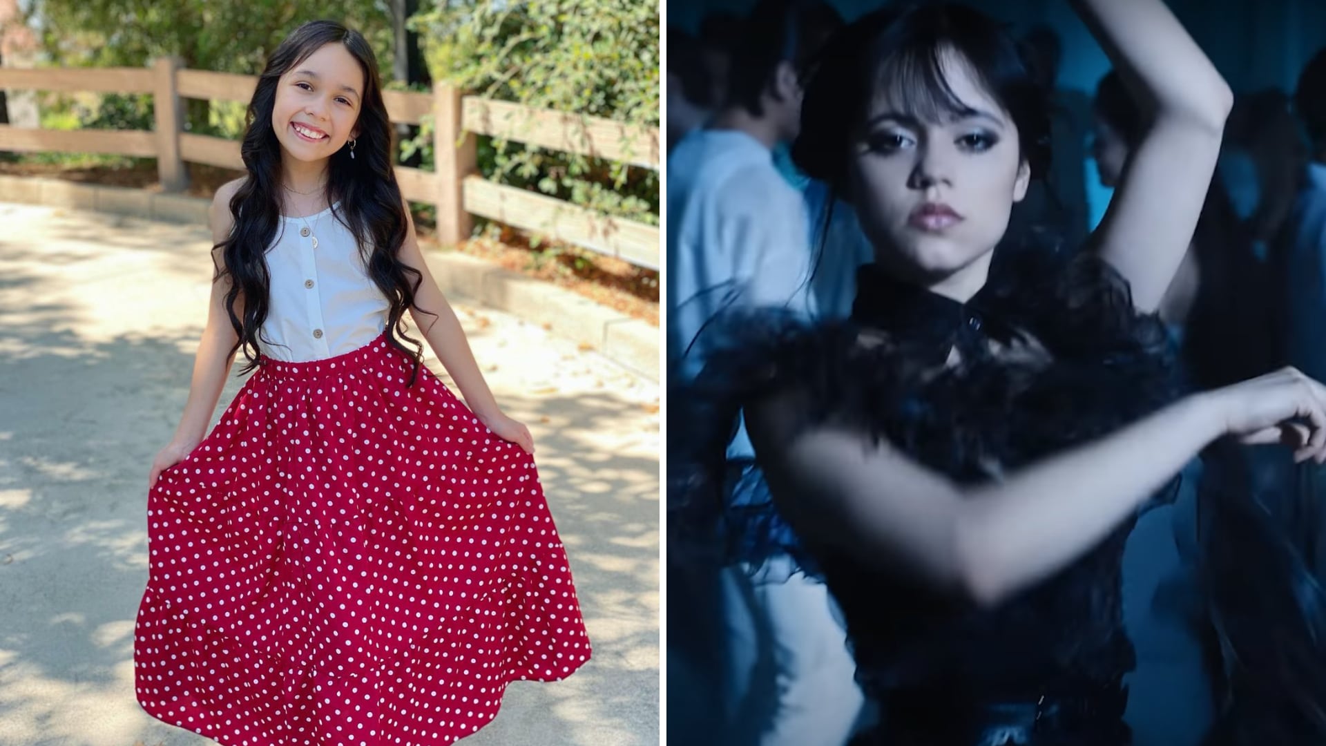 La niña tiene 12 años y desea conocer a Jenna Ortega.