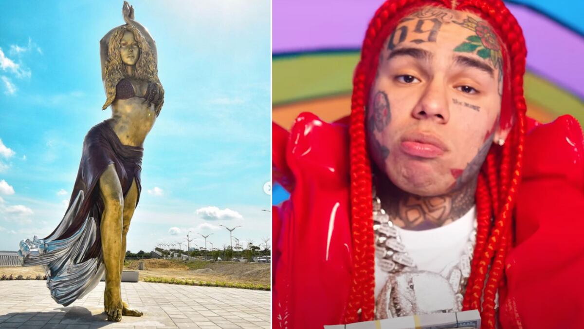 Una nueva polémica se suma a la lista de Tekashi tras darse a conocer que ya tiene su propia estatua.