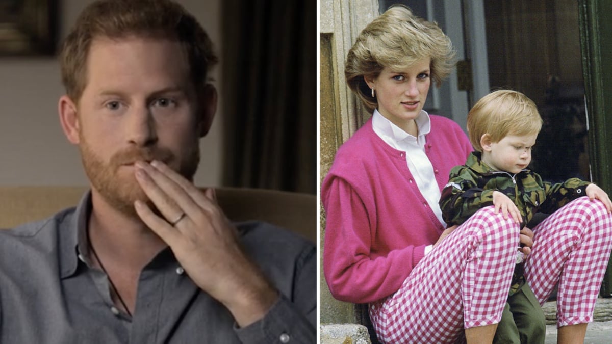 El príncipe Harry sigue sufriendo por la muerte de su madre.