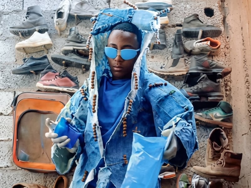 Kalu Putik, el joven que se vuelve viral por sus creaciones con basura