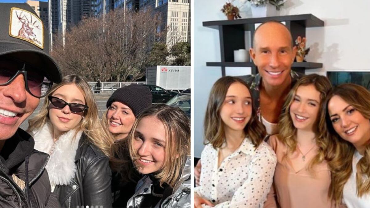 Andrea Legarreta y Erik Rubin tienen el privilegio de haber formado una familia hermosa