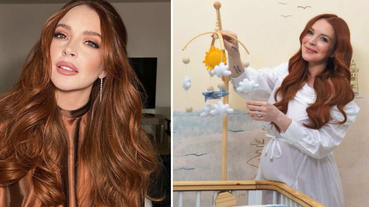 Lindsay Lohan se estrenó como diseñadora de interiores y mostró con emoción la habitación de su primer bebé