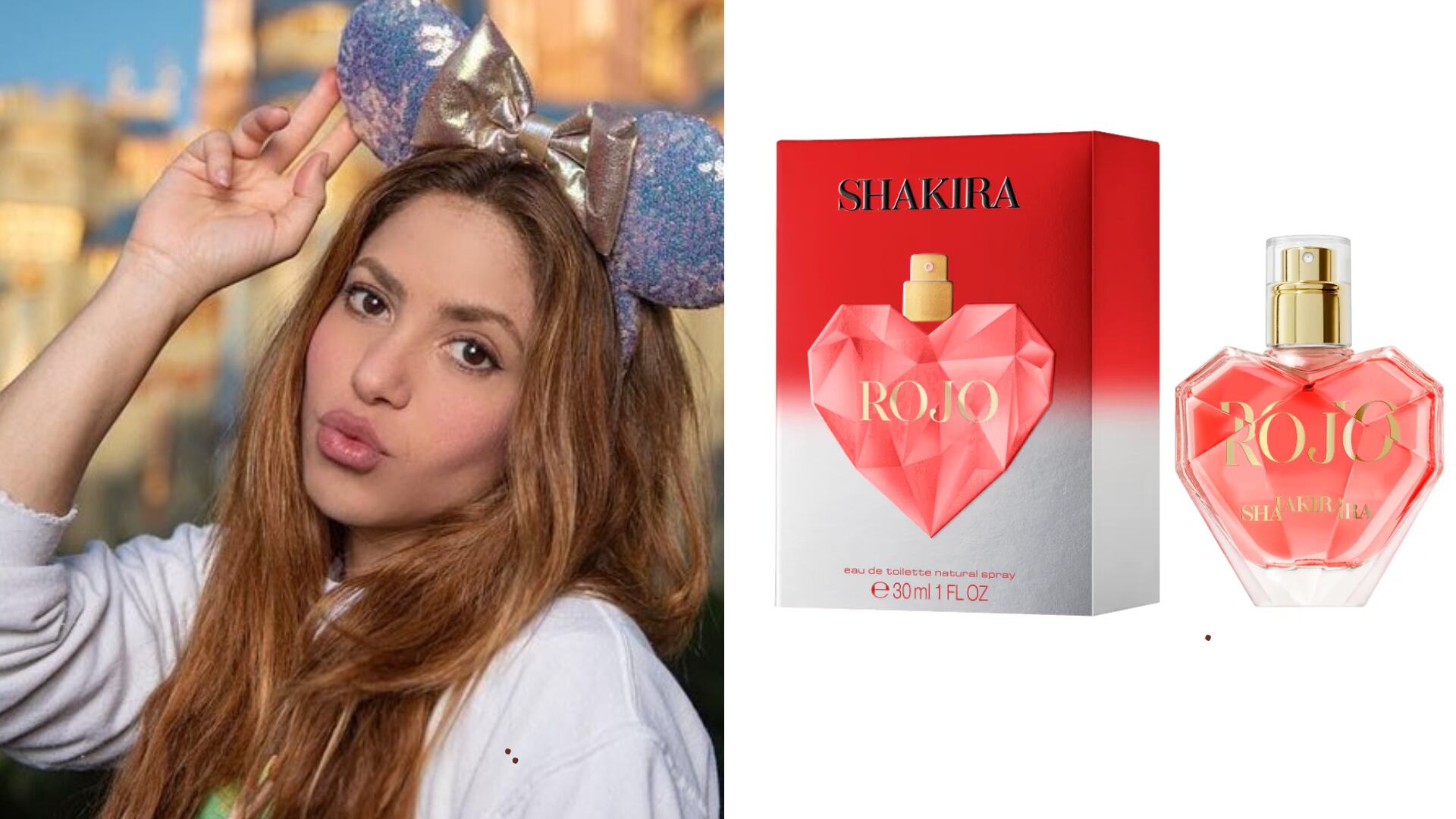 Shakira ha lanzado 47 perfumes en 14 años y mostró cuál es su favorito, que siempre está en su bolsa.