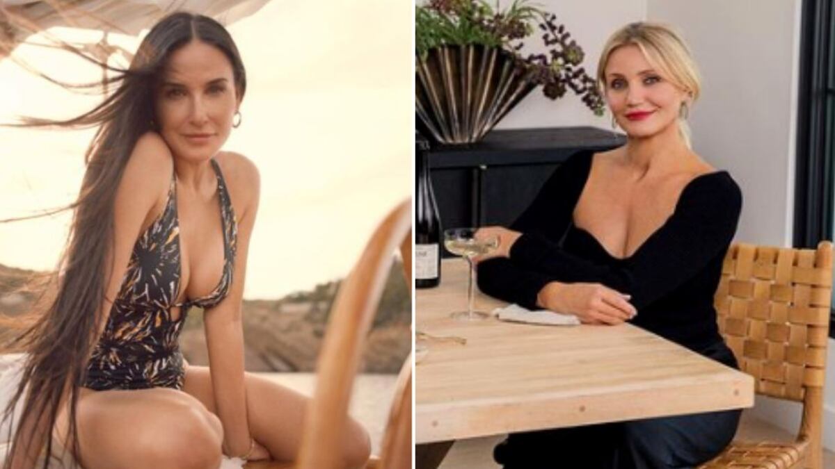 Cameron Díaz y Demi Moore vuelven al cine y así de hermosas lucen a sus más de 50
