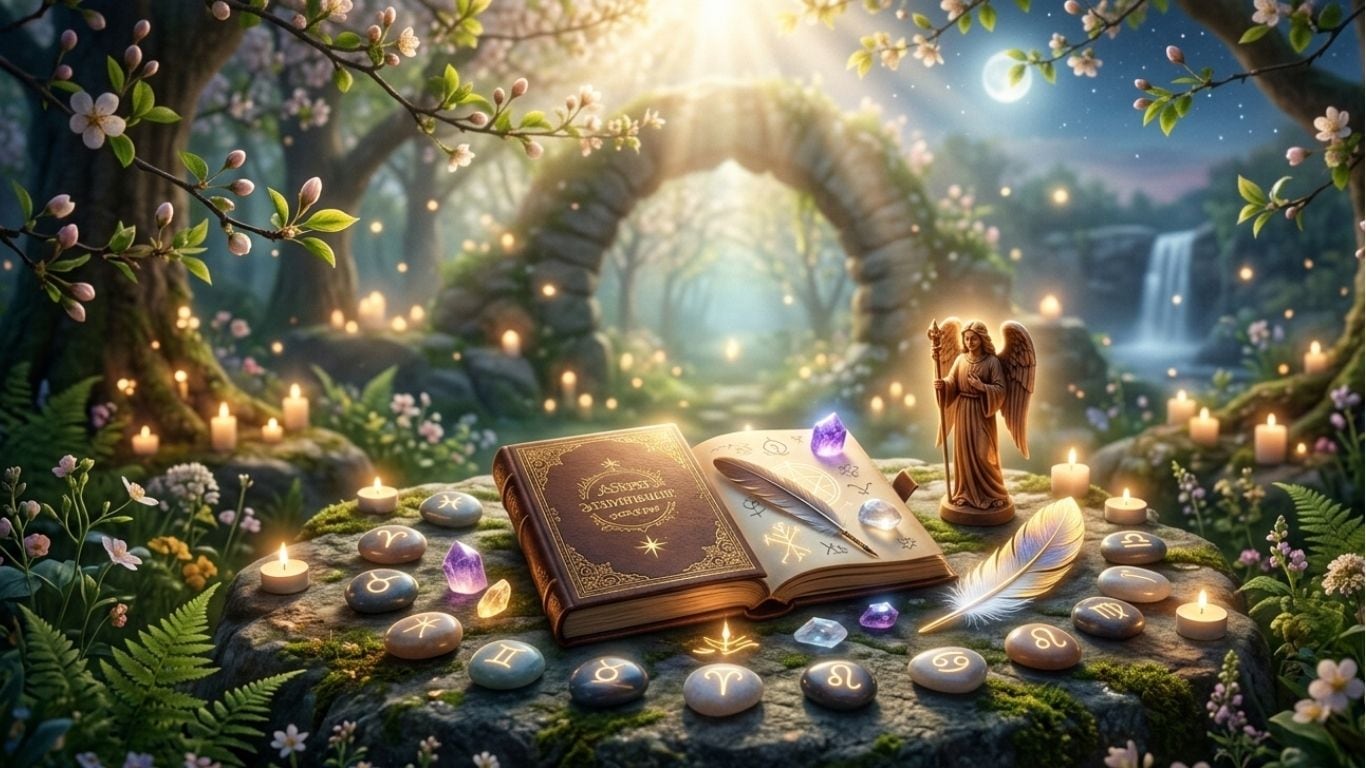 Guía espiritual y mensajes de los arcángeles para abril