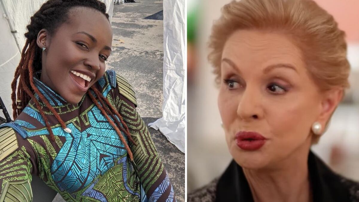 Lupita Nyong’o vistió un top de Misha Japanwala en los Tony Awards que incluía un profundo mensaje tras él.