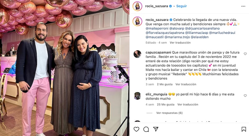 Maite y Andrés: La pareja ya ha revelado más detalles del nacimiento de su primera hija.