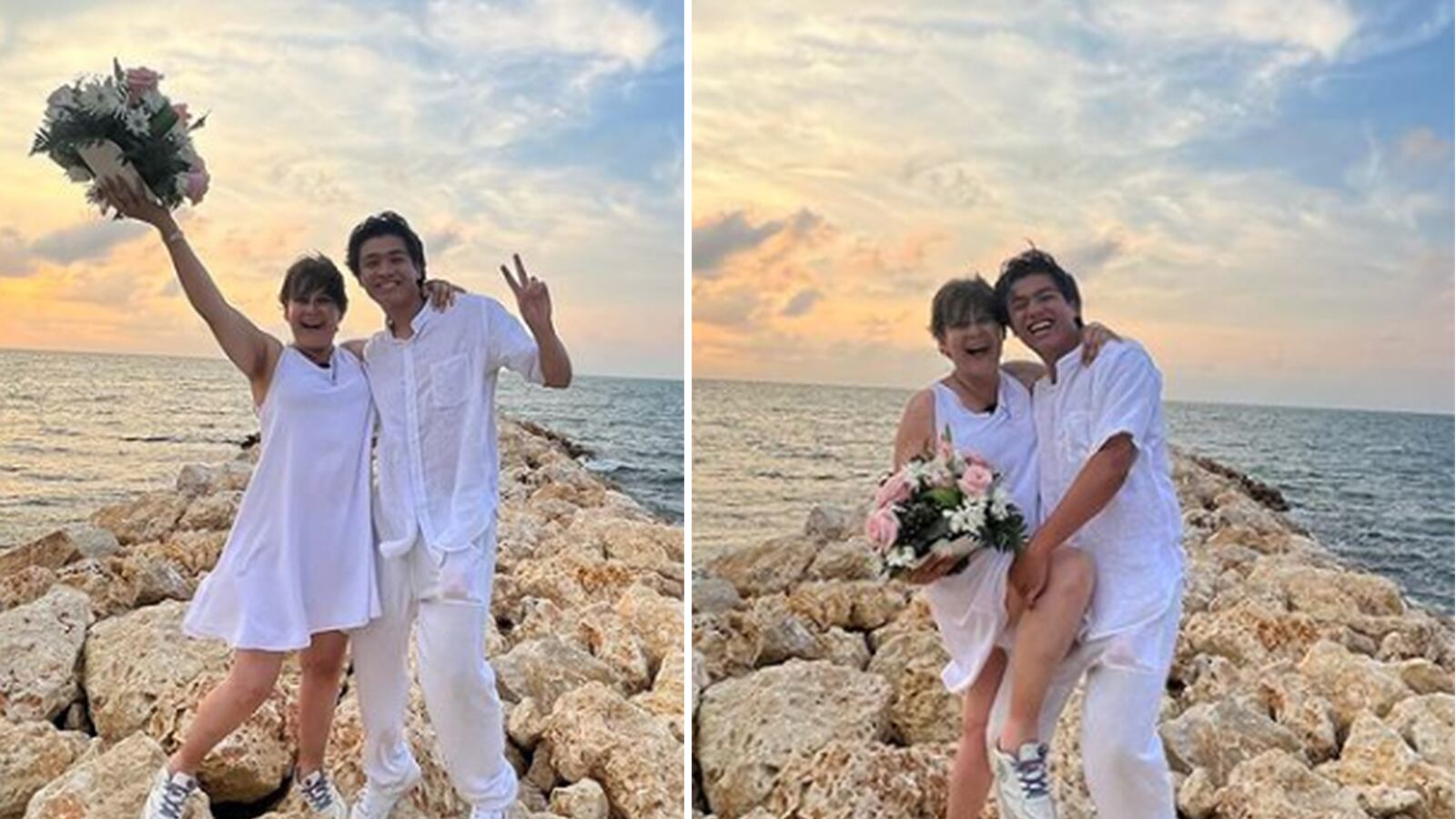 “Están facturando que da miedo”: usuarios incrédulos ante boda entre Jim Velásquez y Alina Lozano.