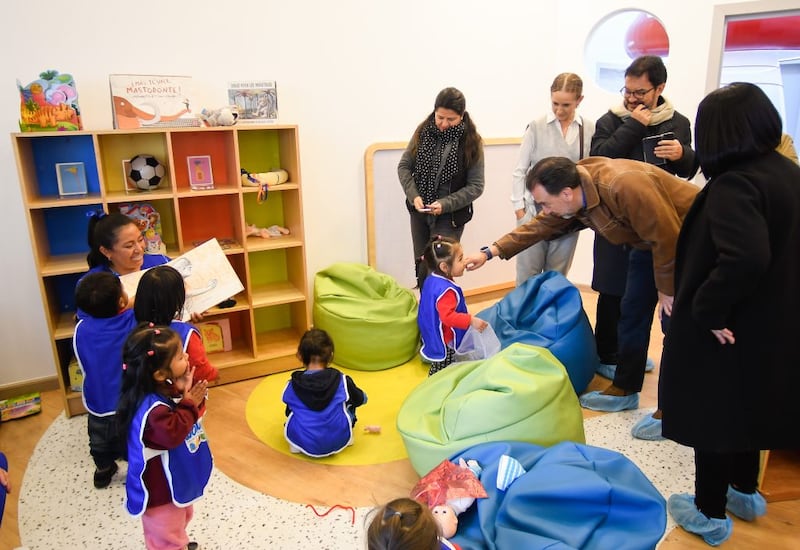 “Por cada dólar que invertimos en primera infancia, obtenemos un retorno de hasta 17”, dijo el alcalde Pabel Muñoz.