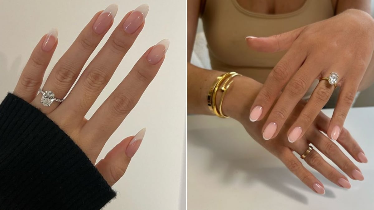 Las 'vanilla french nails' son elegantes, versátiles y atemporales