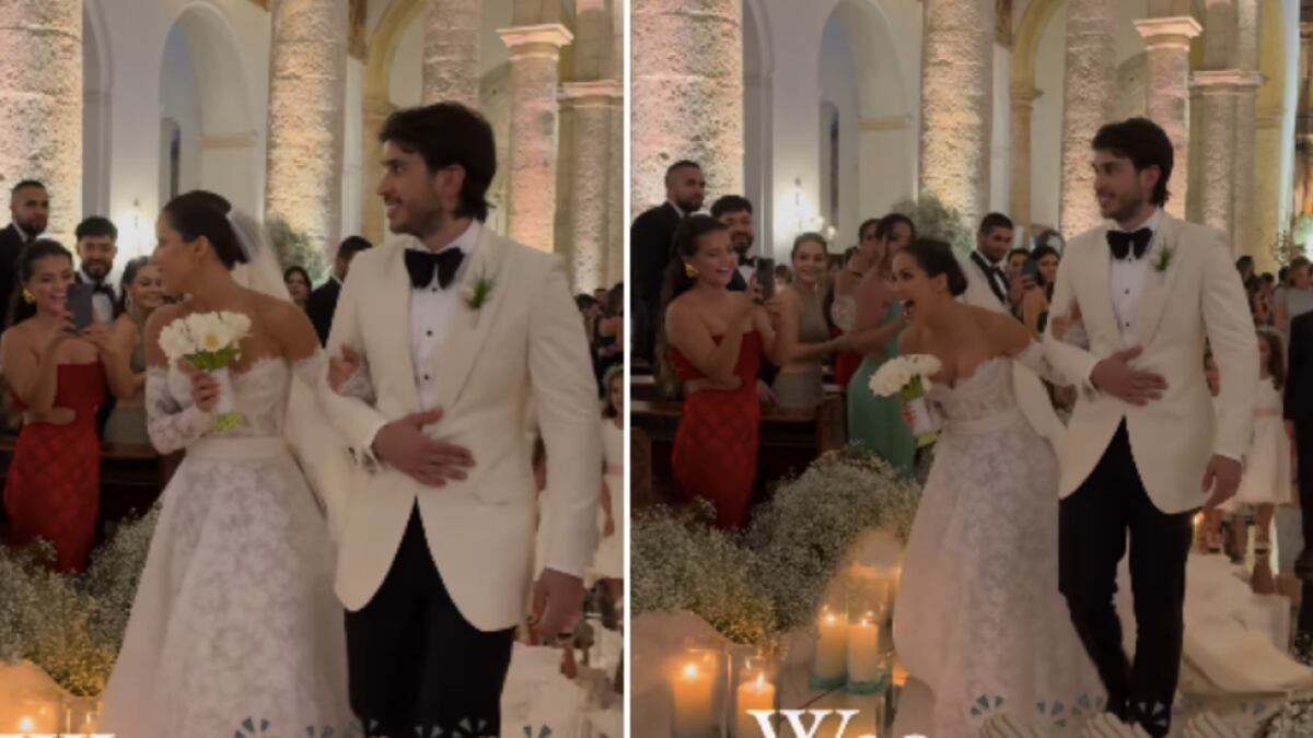 Boda Silvy Araujo en Cartagena