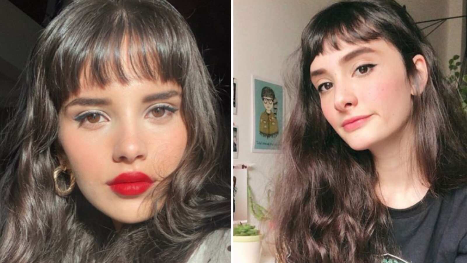 Cortes de pelo con micro flequillo