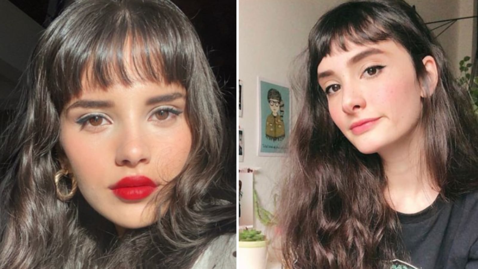 Cortes de pelo con micro flequillo