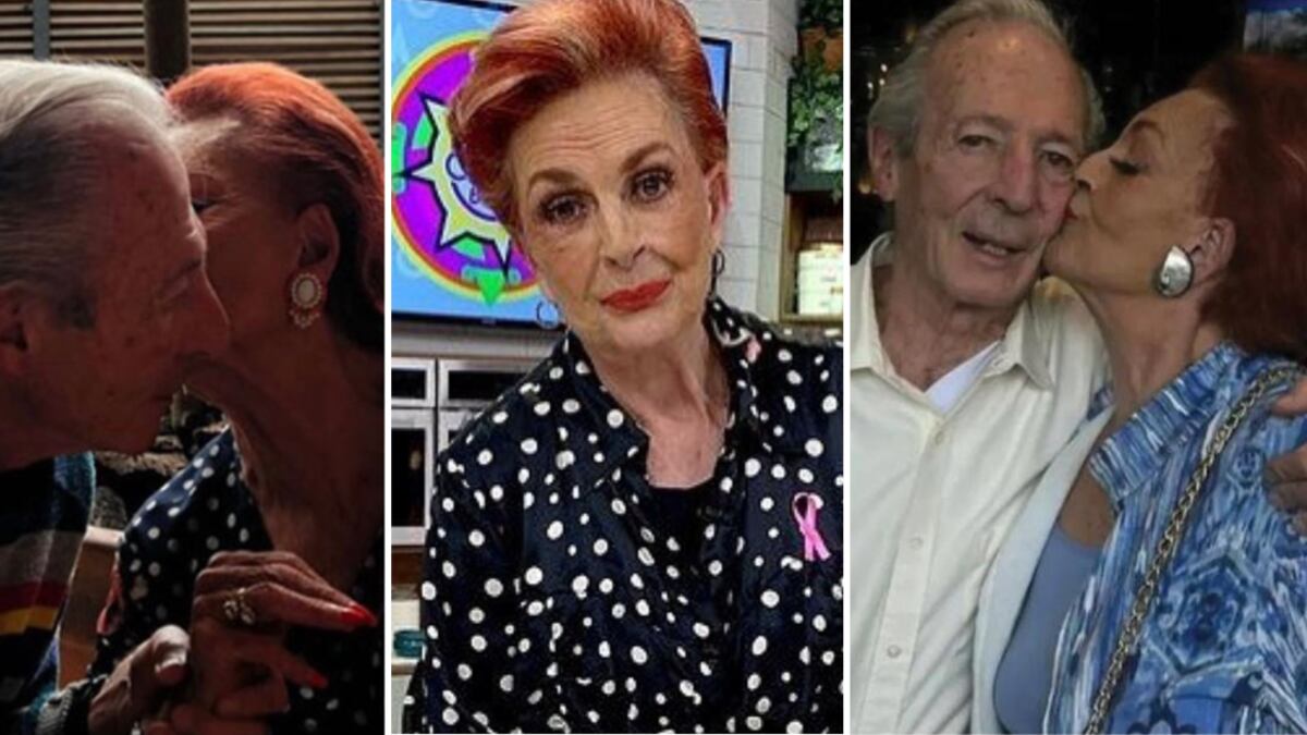 Talina Fernández y su novio