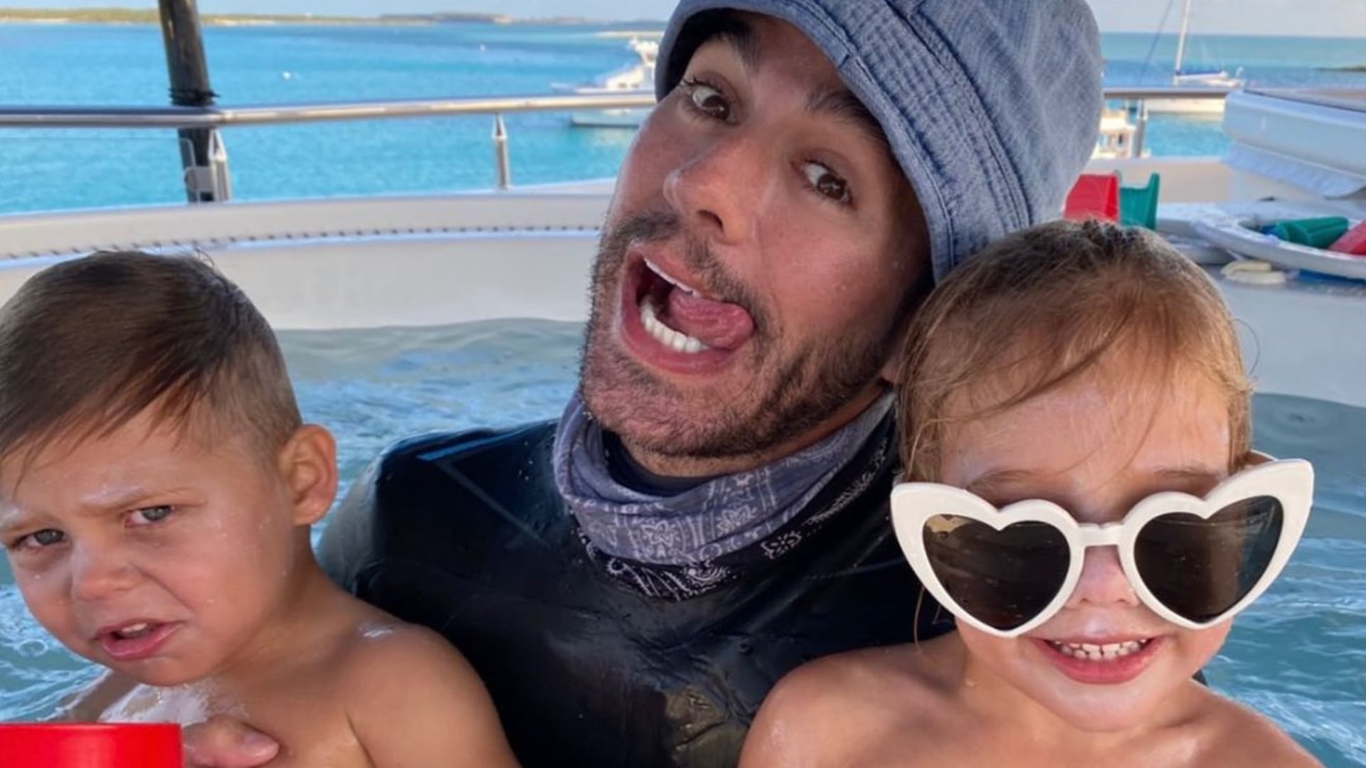 Los hijos de Enrique Iglesias y Anna Kournikova