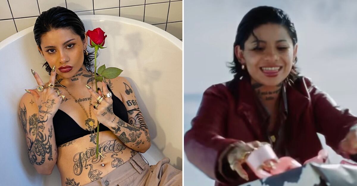 ¿Lo hizo a propósito? Usuarios exponen a modelo de Nodal y aseguran “si quiso parecerse a Cazzu”