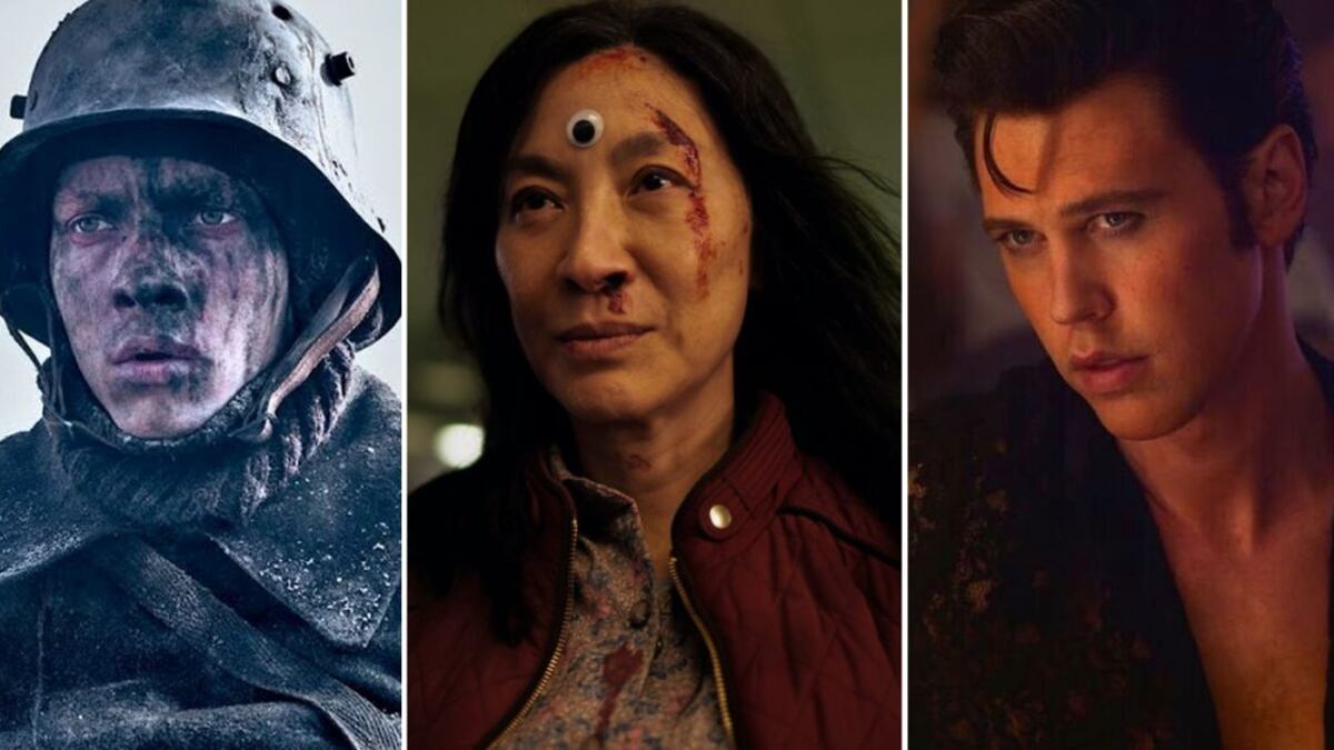 Fotogramas de Sin novedad en el frente, Todo a la vez en todas partes y Elvis