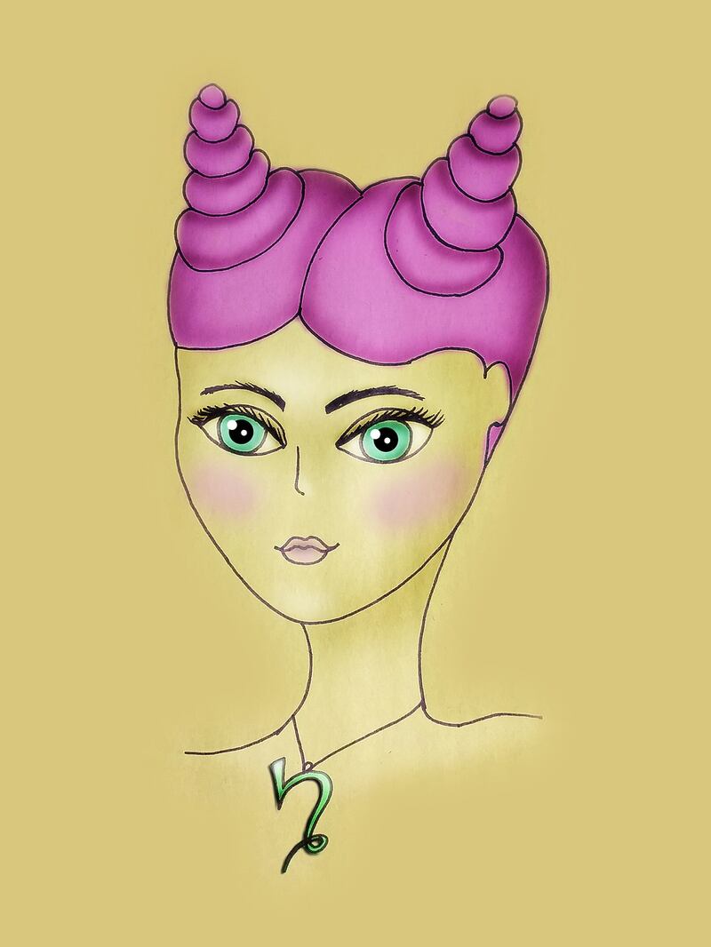 Ilustración Capricornio.
