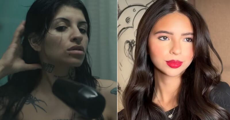 Aseguran que Ángela Aguilar habría ‘aparecido’ en el video de Cazzu y muy pocos lo notaron.