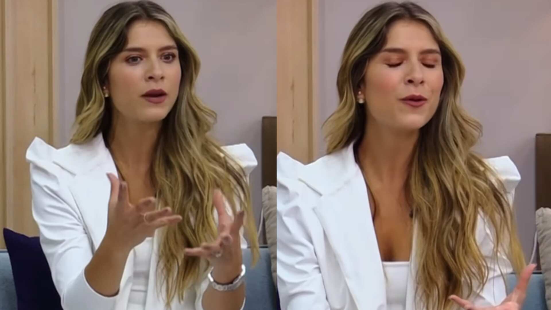 Laura Tobón reveló que llegó a pesar 105 kilos durante su embarazo