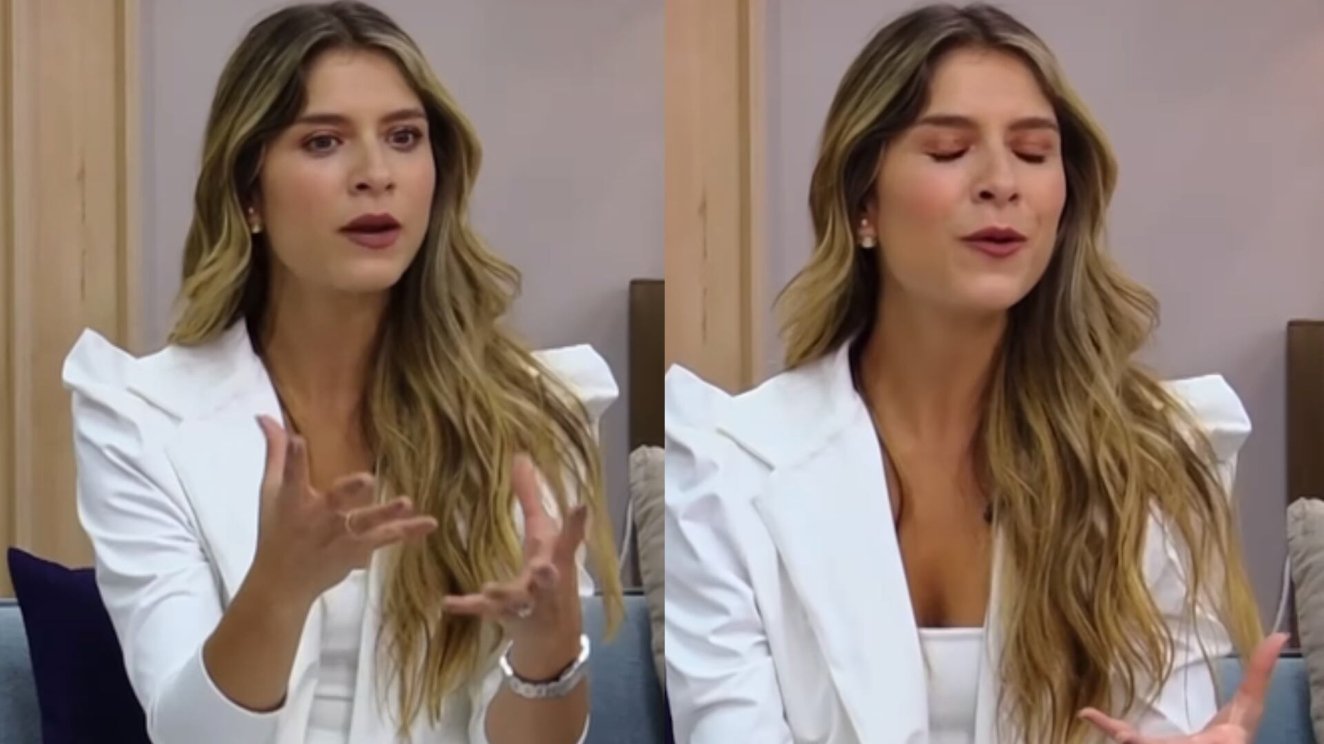 Laura Tobón reveló que llegó a pesar 105 kilos durante su embarazo