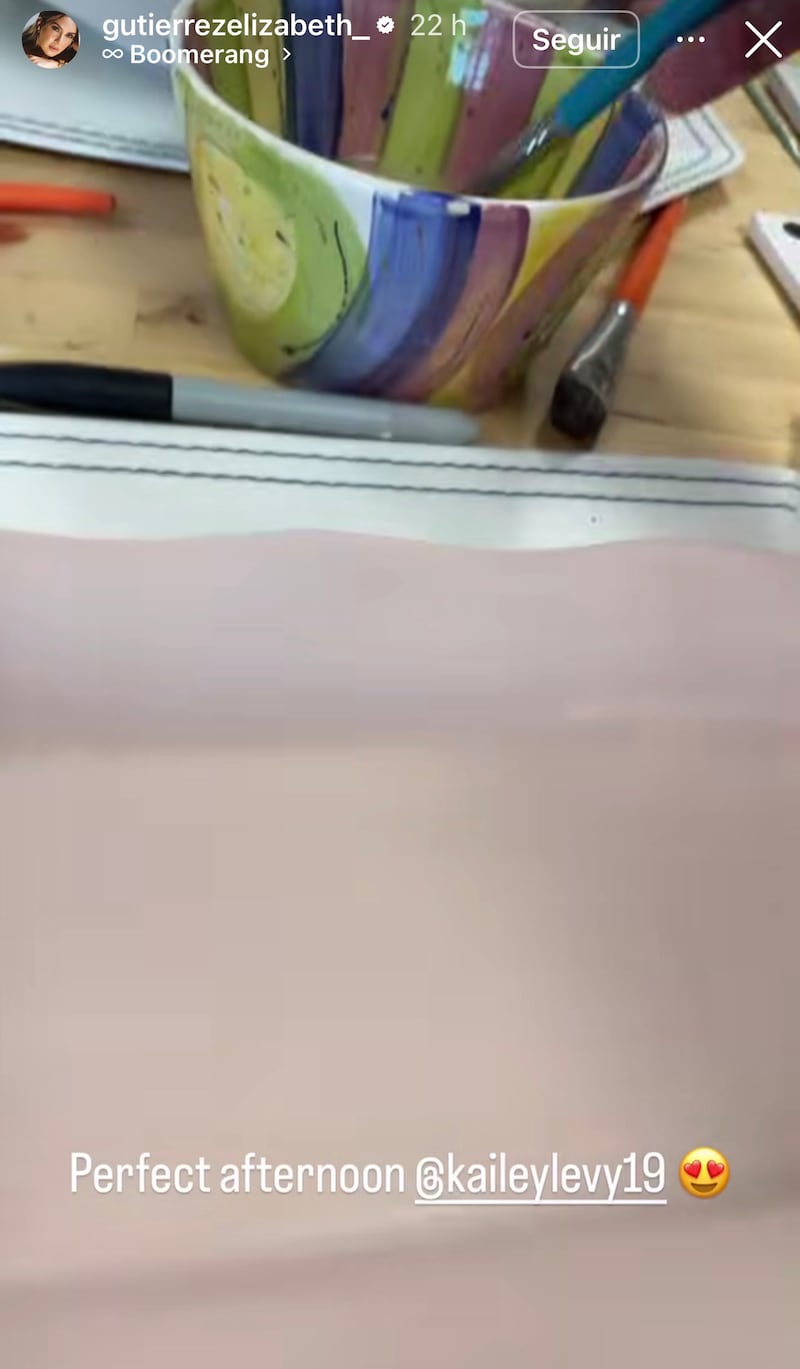 Esto hizo Elizabeth Gutiérrez mientras William Levy compartía romántica foto