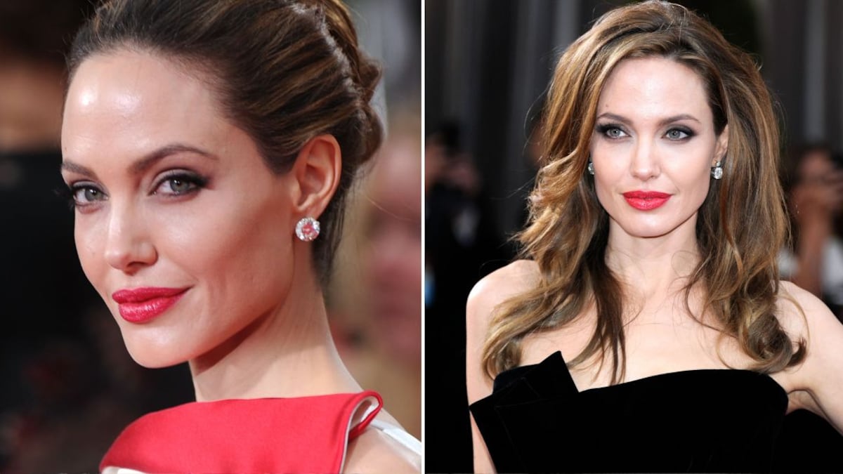 Angelina Jolie siempre ha destacado con su imponente belleza