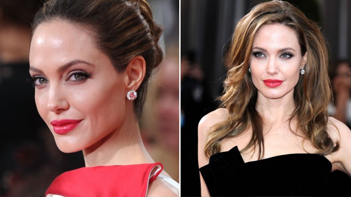 Angelina Jolie siempre ha destacado con su imponente belleza
