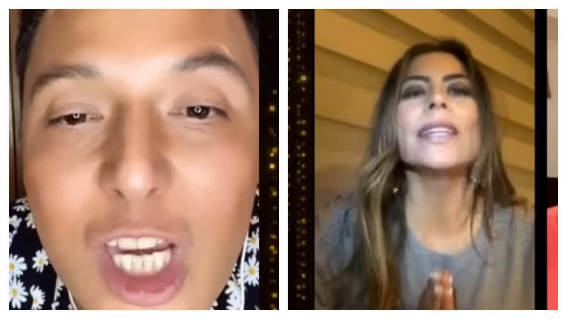 Marlene de la Fuente y Sergio Rojas