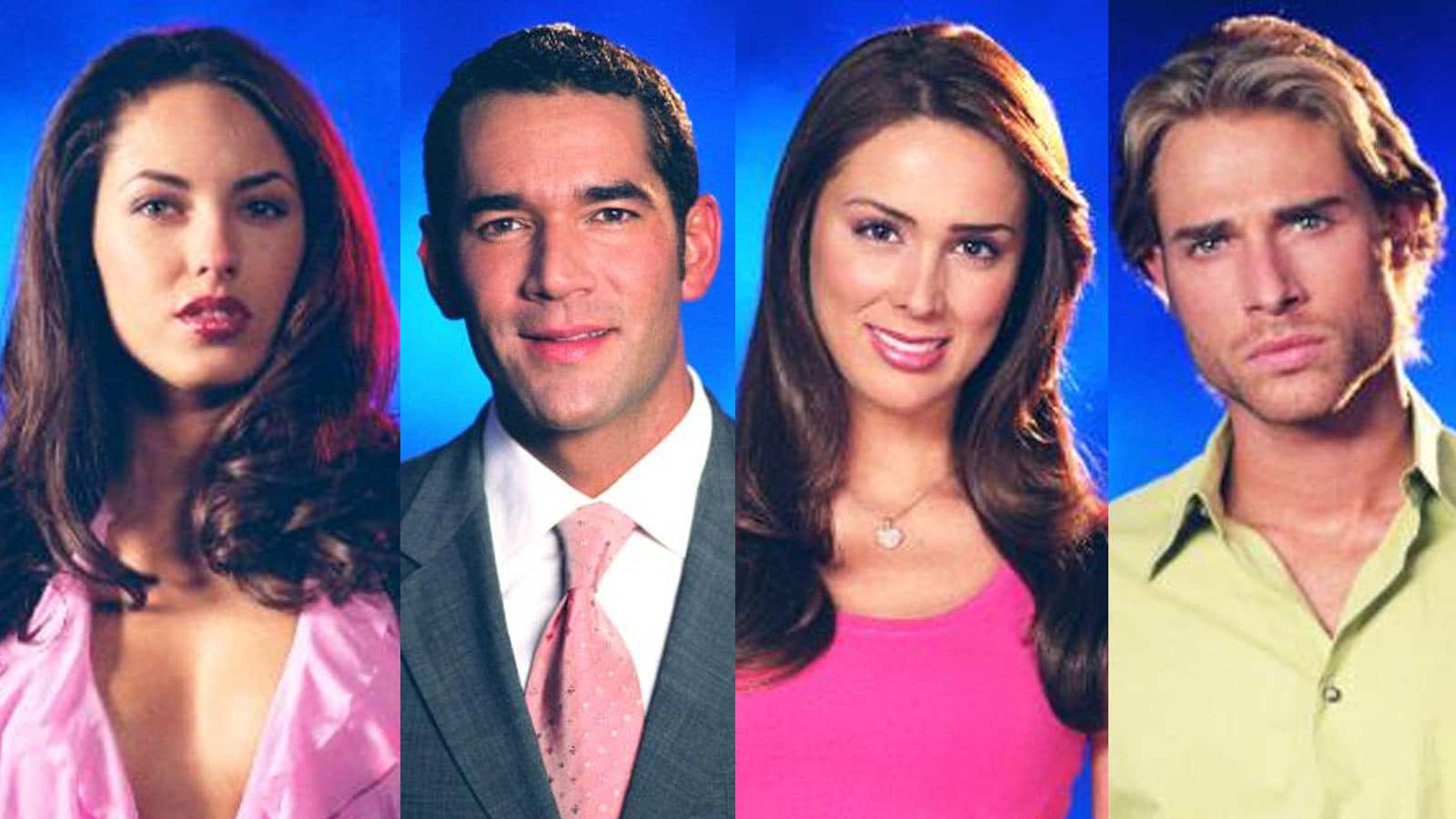 Protagonistas de "Rubí"