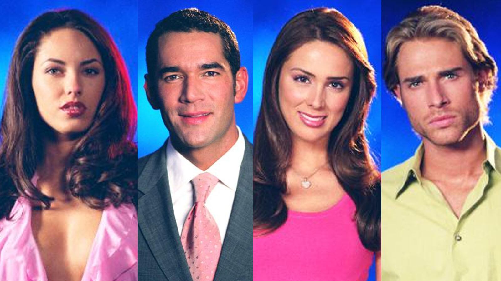 Protagonistas de "Rubí"