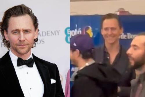 Video de Tom Hiddleston en Colombia: esto es lo que estraría haciendo en el país