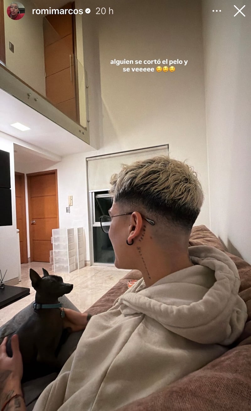 Romina Marcos presume el nuevo corte de Laura Salazar