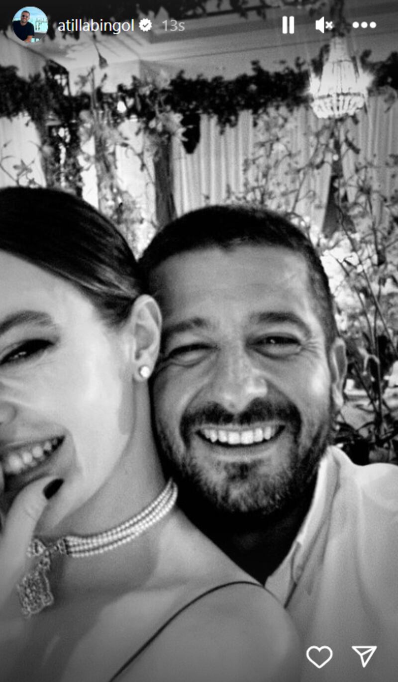 Melis Sezen tiene una relación con el empresario Atilla Bingöl