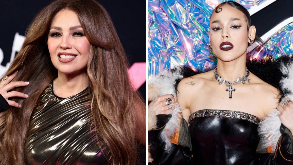 Thalía y Danna Paola VMA's