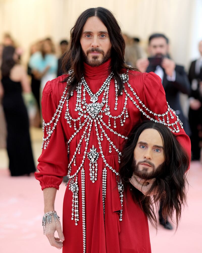 Jared Leto  en la MET Gala 2019.