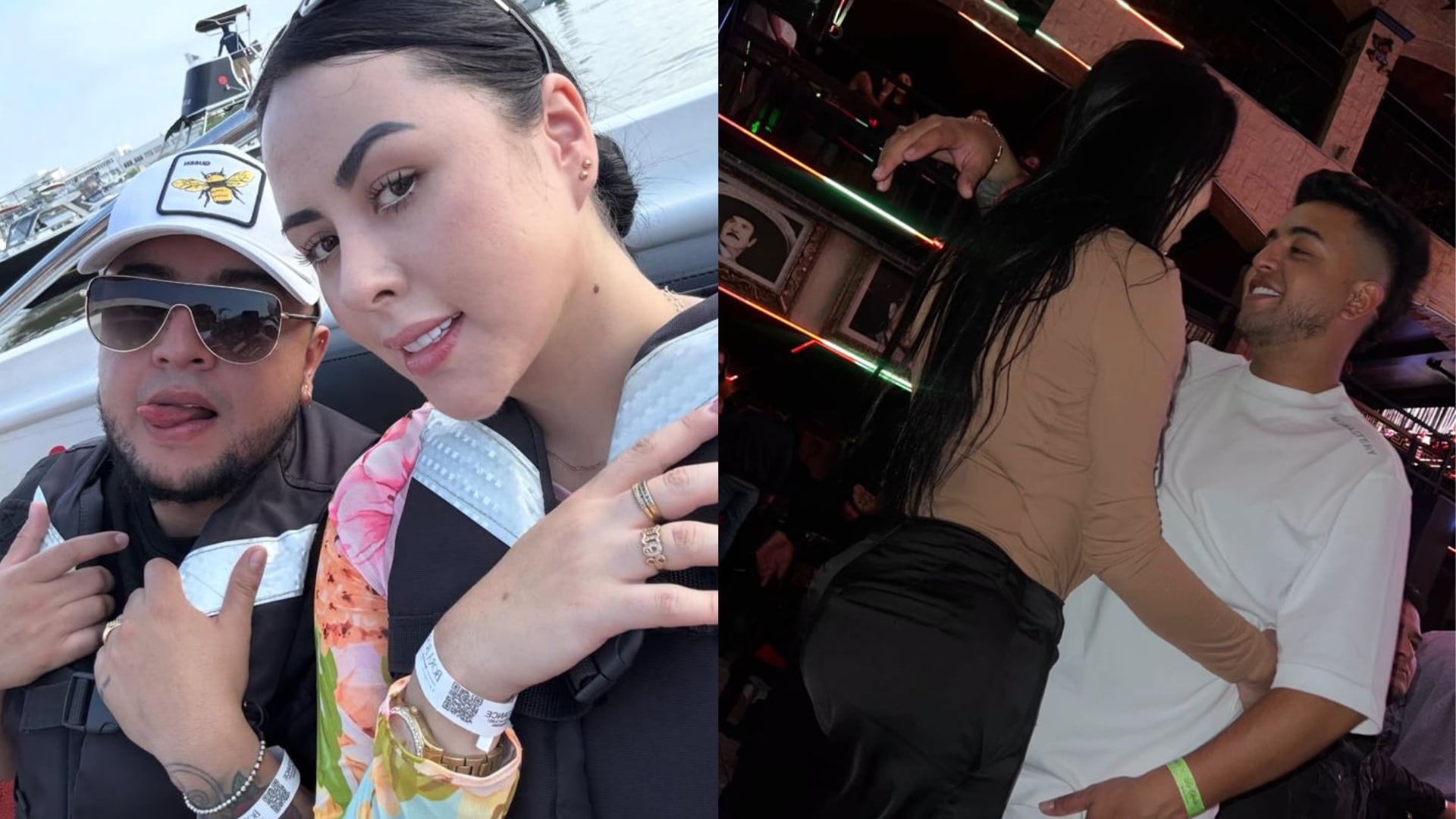 Juliana Calderón y su novio, Juan Manuel Rodriguez, que falleció en accidente de Avioneta