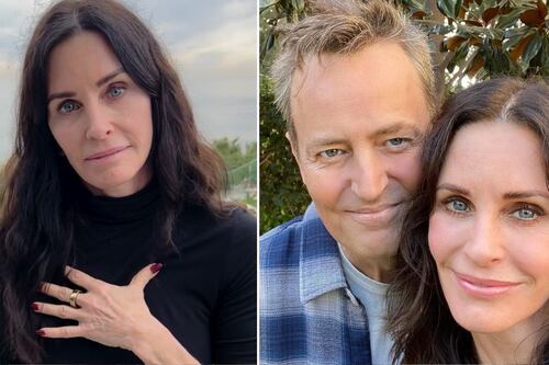 “Estoy agradecida por cada momento”: Courteney Cox rinde emotivo tributo a Matthew Perry