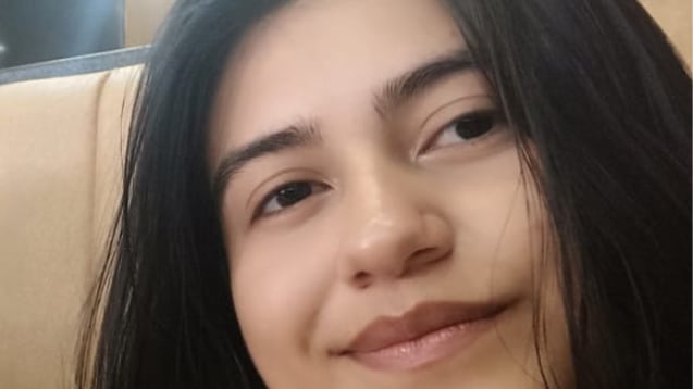 Nathaly Mafla dejó su celular a un amigo y desapareció tras ingresar al baño de su universidad en Quito. Foto: Cortesía de la familia de Nathaly a Metro Ecuador