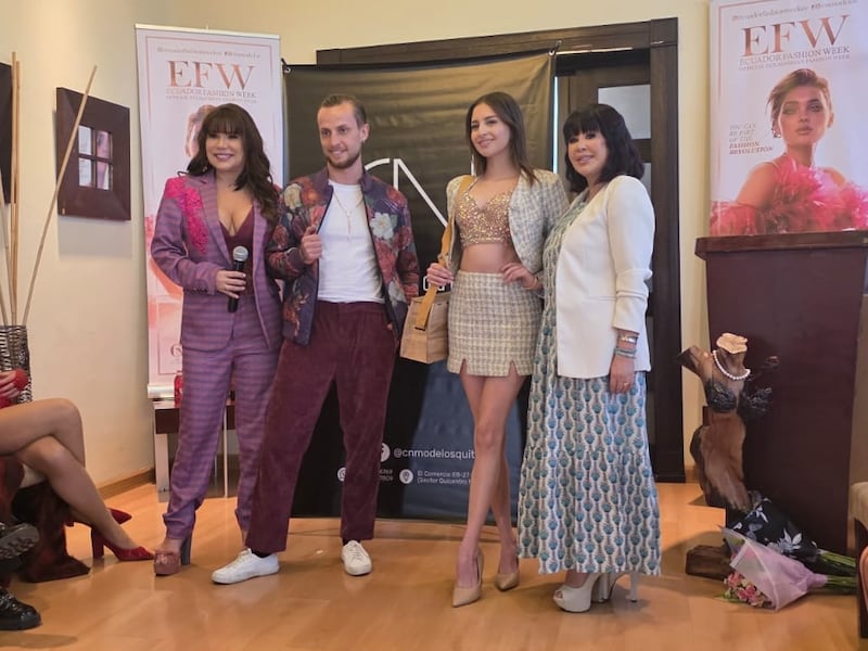 Presentación del Ecuador Fashion Week 2025
