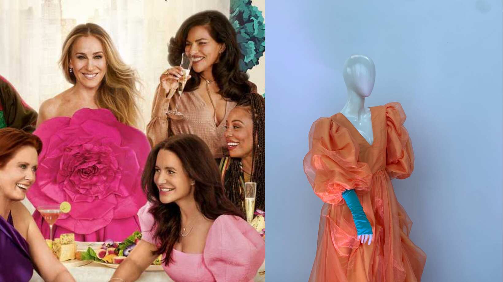 Asi es la exposicion de And Just Like That en Medellin por Sex and the City