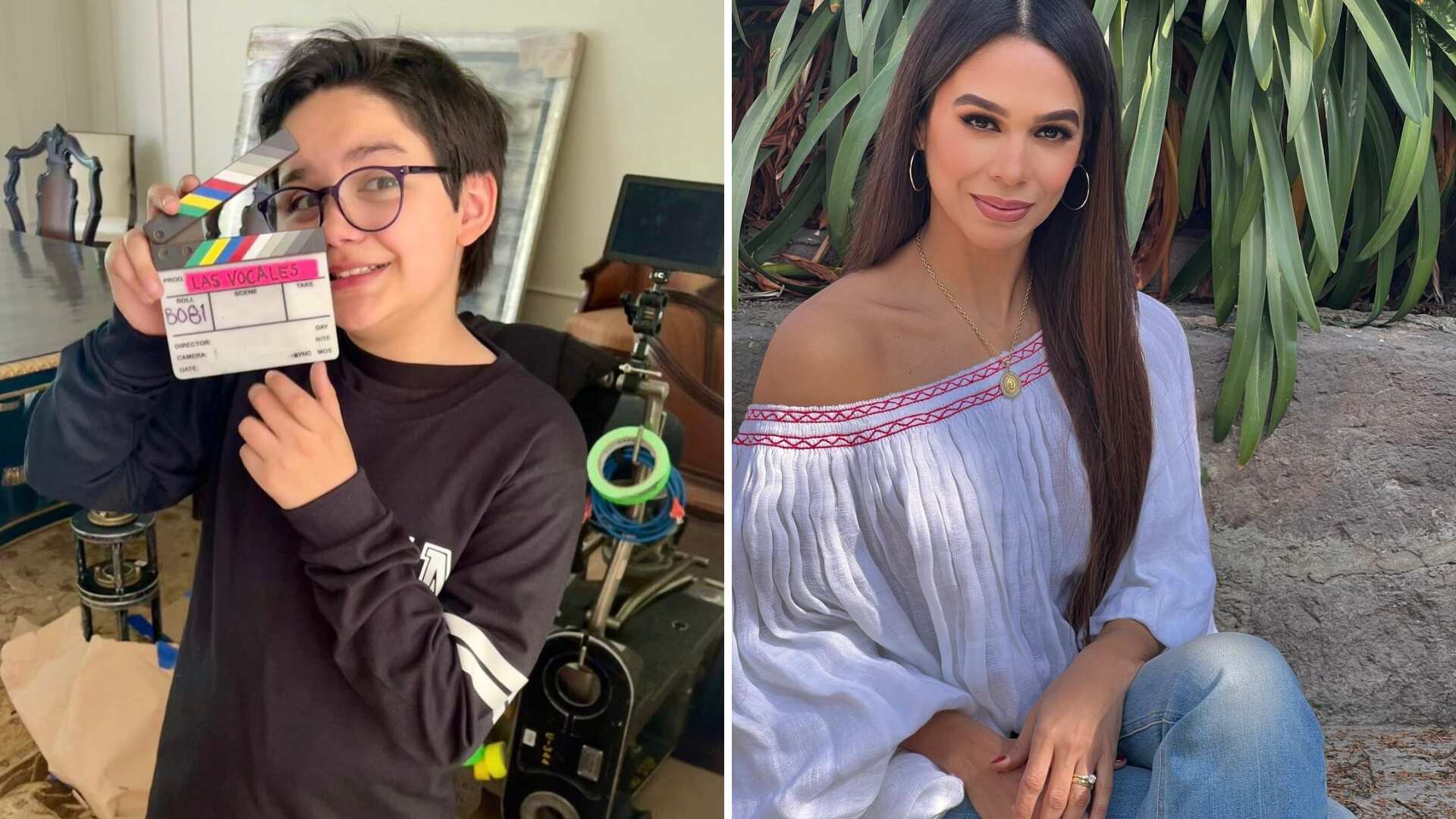 El niño de 12 años incursionó en la actuación a los 8 años.