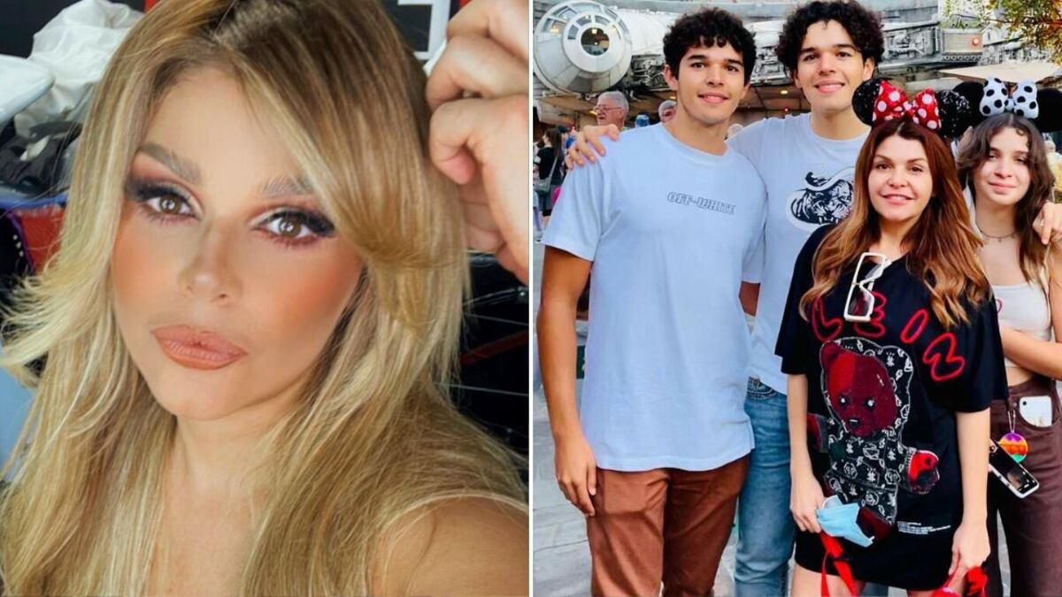 Itatí Cantoral y sus hijos derrocharon glamur en víspera de Año Nuevo 2023