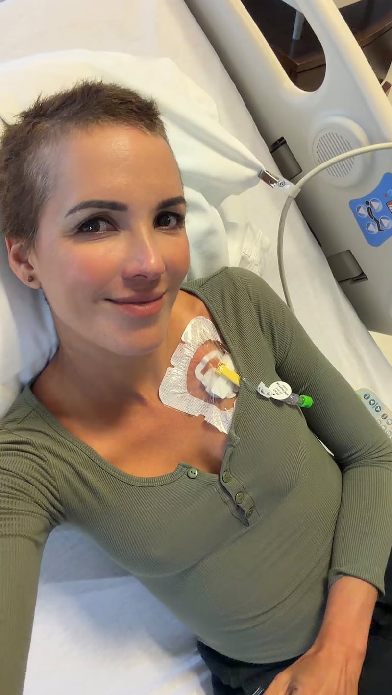 La Flaca Guerrero en tratamiento de mantenimiento