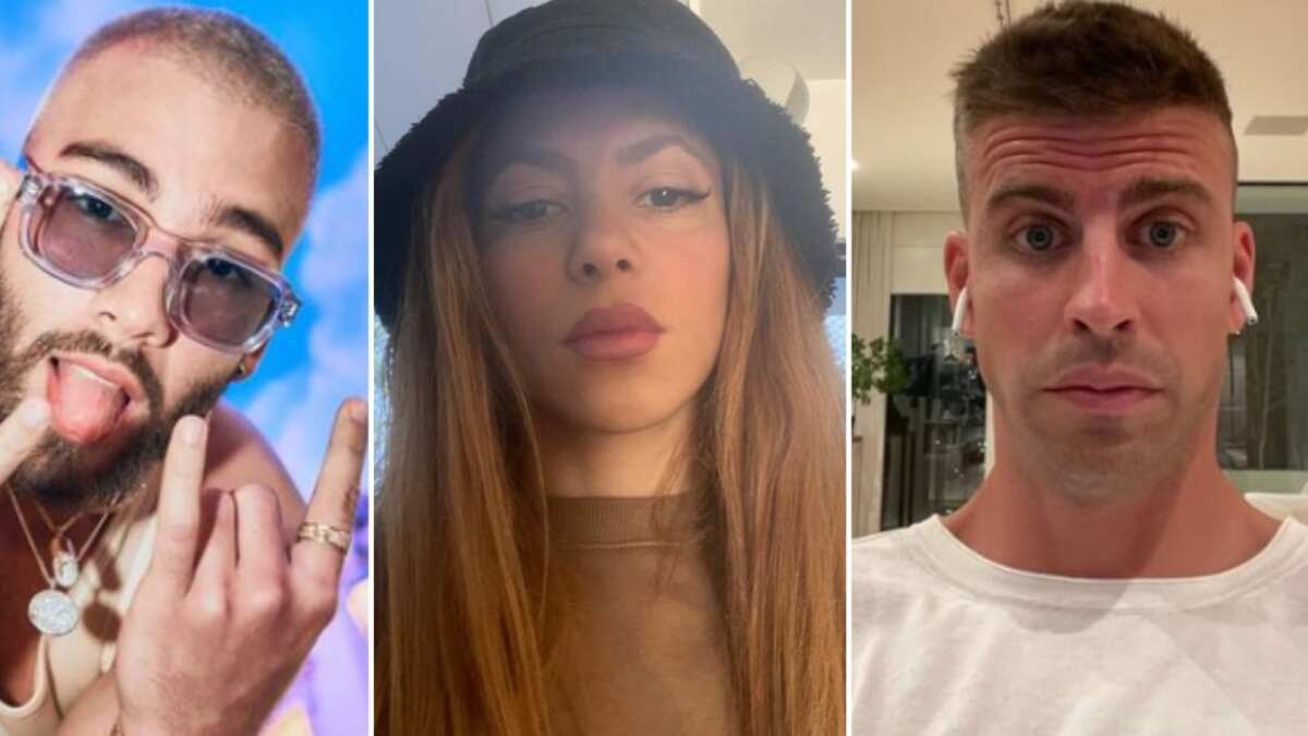 Shakira, Piqué y Manuel Turizo