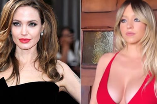 “Jamás la igualará”, Sydney Sweeney lleva mismo vestido que usó Angelina Jolie y la llaman “vulgar”