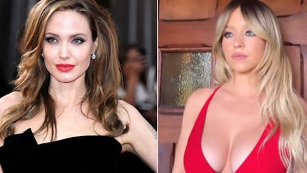 Angelina Jolie y Sydney Sweeney vestido